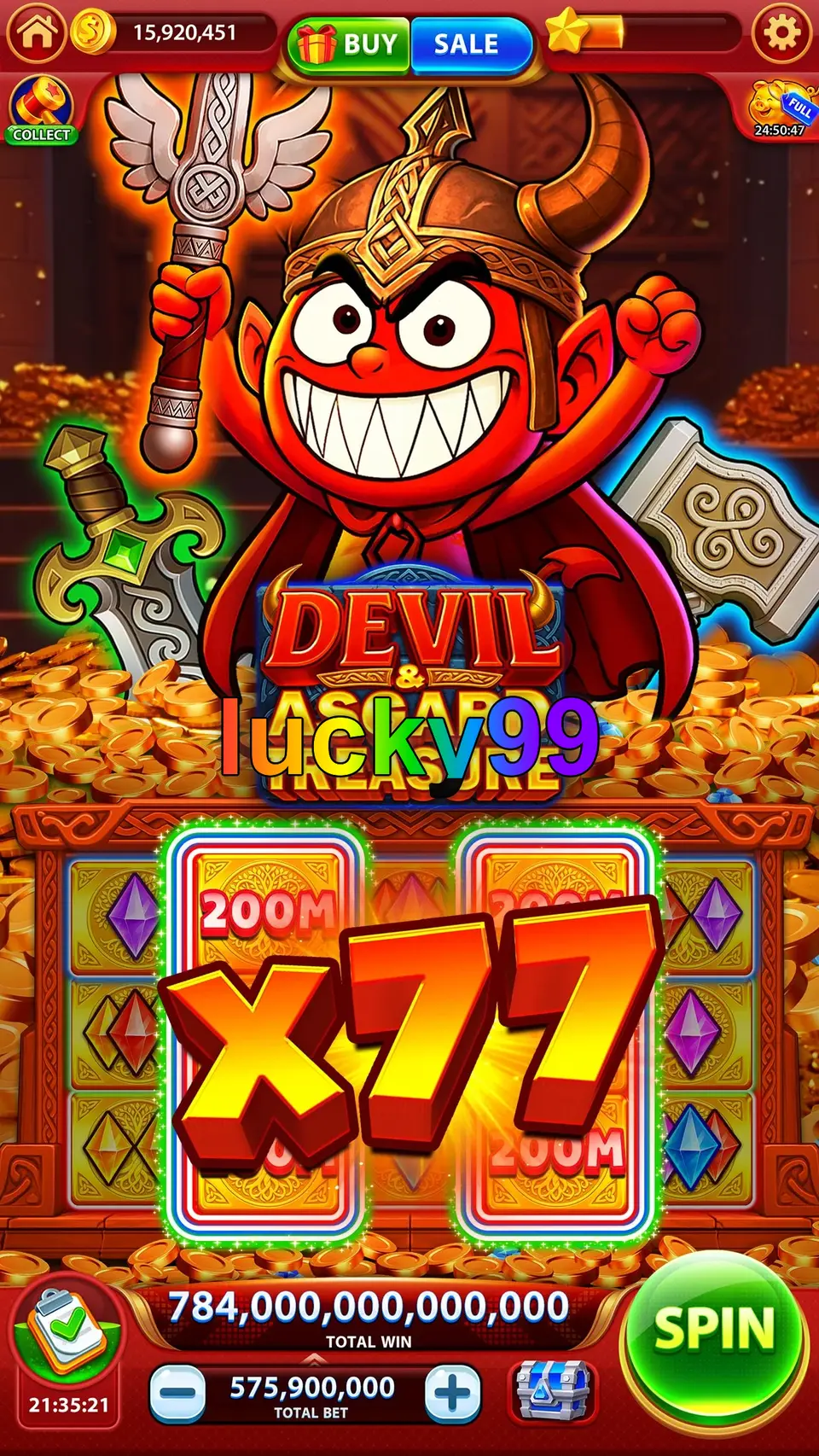 Tangkapan Layar lucky99